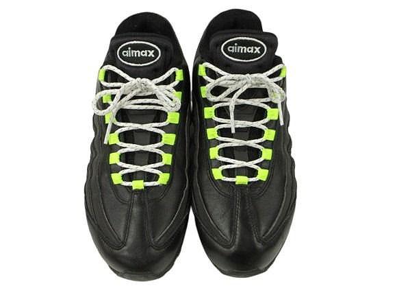 【中古】ナイキ NIKE AIR MAX 95 BIG BUBBLE SE -HRJK- IM8063-010 エア マックス 95 ビッグバブル SE 原宿 26.5cm 黒_1