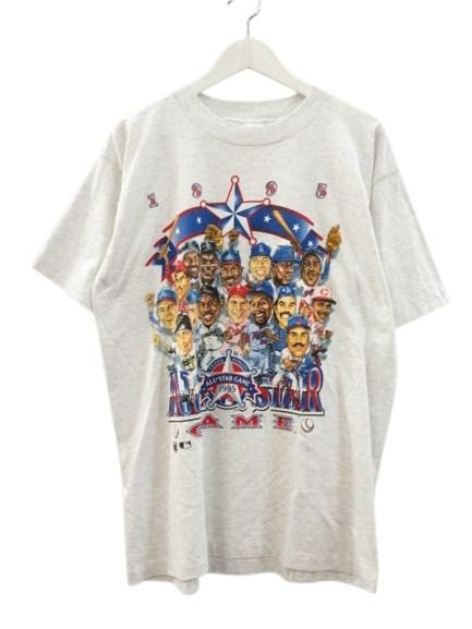 【中古】未使用品 SALEM 90s デッドストック メジャーリーグ 1995年 オールスターゲーム Tシャツ USA製 グレー M