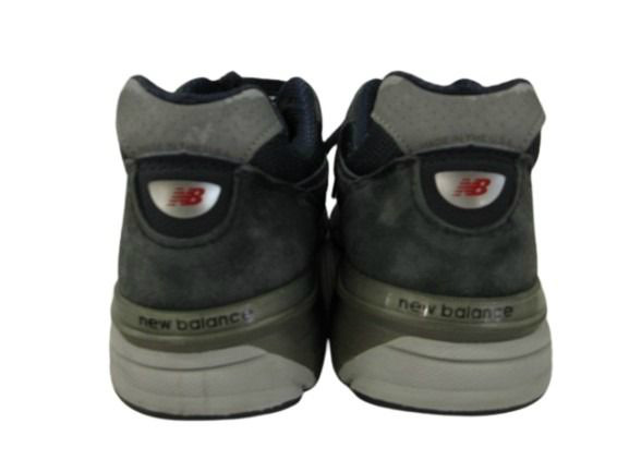 【中古】ニューバランス NEW BALANCE U990NV4 スニーカー シューズ ネイビー 紺 29cm USA スエード 靴 メンズ_2