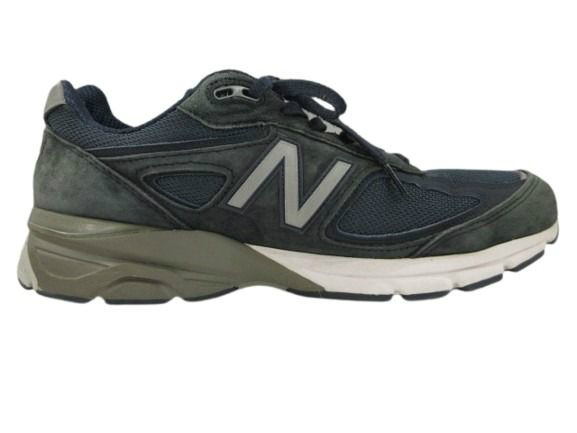 【中古】ニューバランス NEW BALANCE U990NV4 スニーカー シューズ ネイビー 紺 29cm USA スエード 靴 メンズ_4