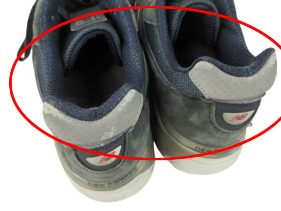 【中古】ニューバランス NEW BALANCE U990NV4 スニーカー シューズ ネイビー 紺 29cm USA スエード 靴 メンズ_8