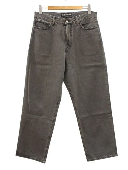 【中古】ワコマリア WACKO MARIA WASHED DENIM PANTS デニム パンツ M ブラック 黒 ウォッシュ加工 ジーンズ 2025FW