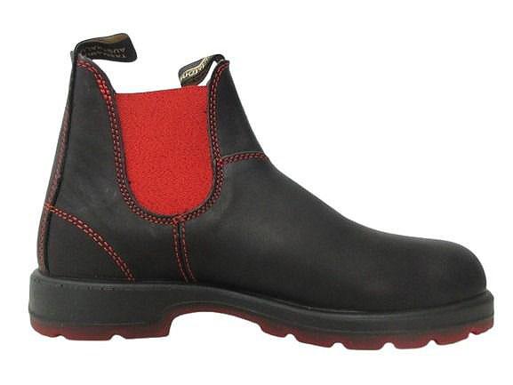 【中古】未使用品 ブランドストーン Blundstone 1316 サイドゴアブーツ 9 ブラック レッド シューズ 靴 メンズ_4