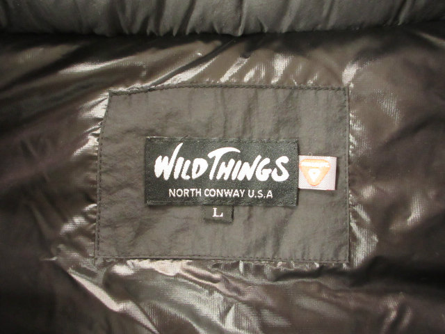 【中古】ワイルドシングス WILDTHINGS モンスターパーカー プリマロフト ミリタリー WT21111SN ブラック 黒 L_2