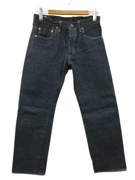 【中古】鬼デニム ONI DENIM ONI-270-Ishikawadai デニムパンツ セルビッチ 15oz レギュラーストレート 濃紺 W31