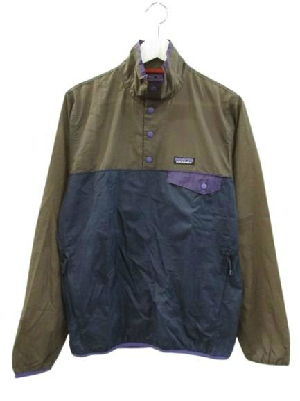 【中古】パタゴニア Patagonia 24150 フーディニ スナップT プルオーバー ナイロンジャケット XS メンズ