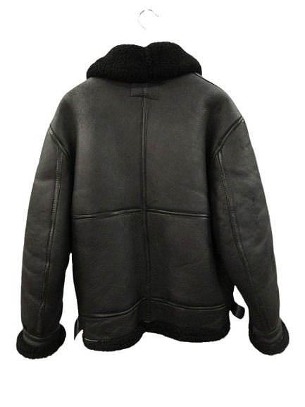 【中古】US SHEEPSKIN TYPE B-3 シープスキン 飛翔上衣 羊肉 L 黒いこと USA製 ミリタリー メンズ