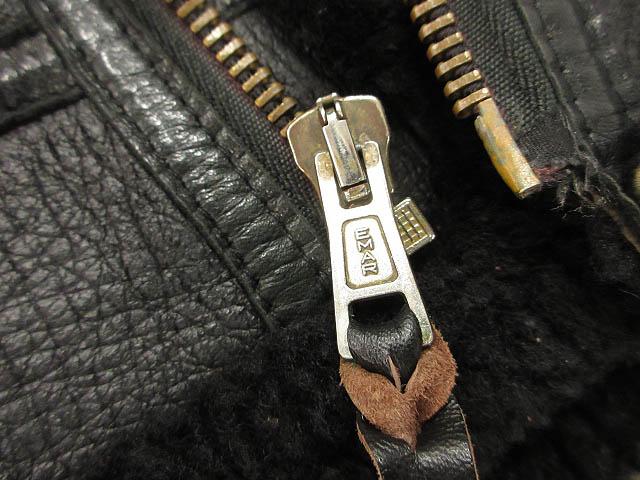 【中古】US SHEEPSKIN TYPE B-3 シープスキン 飛翔上衣 羊肉 L 黒いこと USA製 ミリタリー メンズ