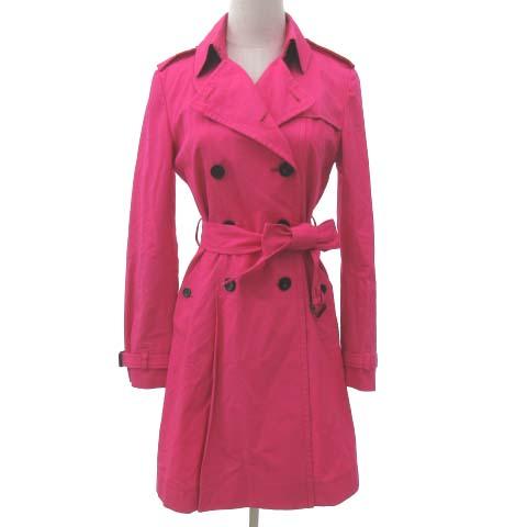 中古 ポールスミス ブラック トレンチコート ロング ジャケット オンワード樫山 38 Mサイズ ピンク レディースの通販はau Pay マーケット ブランド古着のベクトル