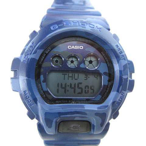 中古 カシオジーショック Casio G Shock Sシリーズ 腕時計 迷彩柄 デジタル カモフラ クオーツ 青 ブルーの通販はau Pay マーケット ブランド古着のベクトル