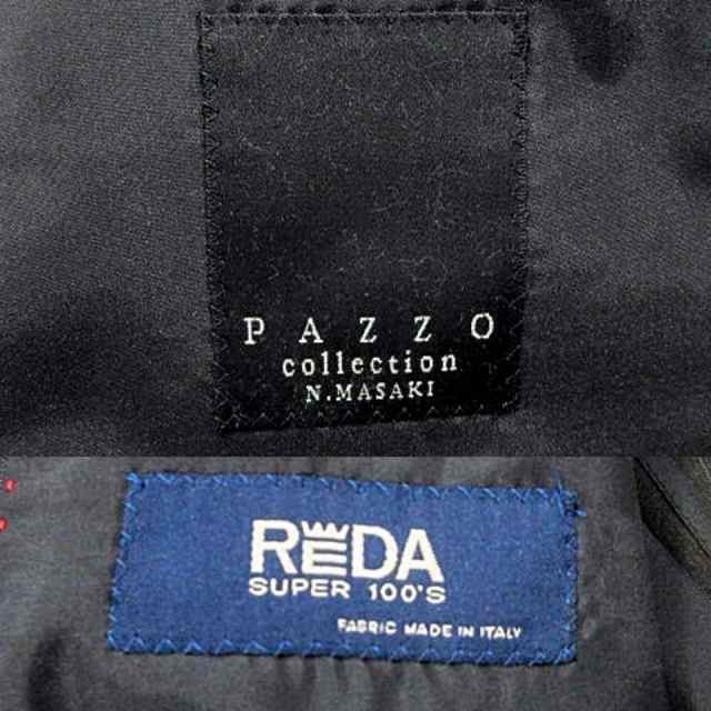 中古】パッゾ PAZZO Collection REDA社 シングル スーツ 段返り3Ｂ