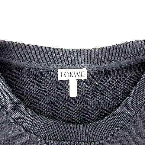 中古】ロエベ LOEWE トレーナー アナグラム スウェット シャツ BIG 刺