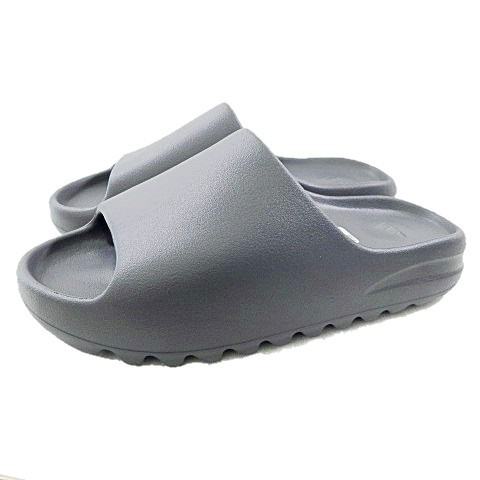 【中古】未使用 アディダス adidas 23SS YEEZY Slide Slate Grey イージースライド サンダル 28.5cm  スレートグレー｜au PAY マーケット