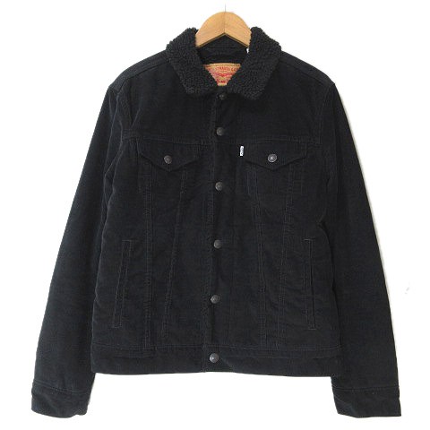 中古】リーバイス Levi's ボア ジャケット ブルゾン コーデュロイ 中綿