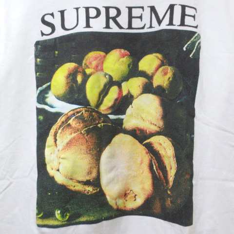 ★M白 Supreme Still Life Tee フルーツ シュプリームサイズM店舗購入です