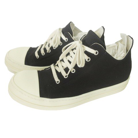 【中古】ダークシャドウ SS24 LIDO LOW SNEAKS IN BLACK スニーカー ローカット イタリア製 DU01D1802 42 27cm メンズ