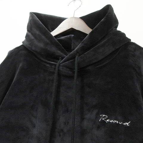 中古】リサウンドクロージング DOUBLE VELOURS FLEECE パーカー ベロア