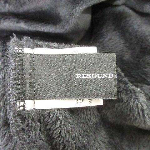 中古】リサウンドクロージング DOUBLE VELOURS FLEECE パーカー ベロア