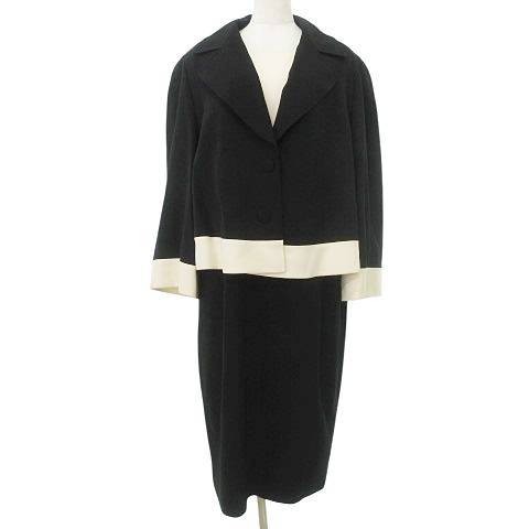 中古】エスカーダ ESCADA ワンピース スーツ セットアップ バイカラー