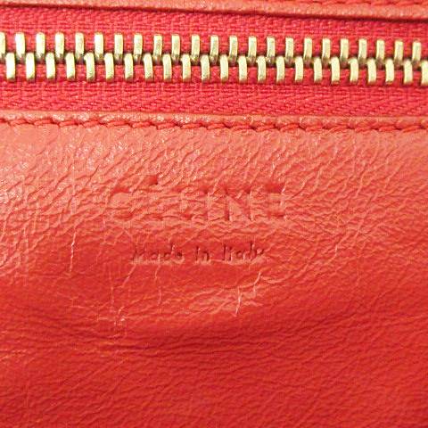 中古】セリーヌ CELINE ラゲージ ミニ トートバッグ レザー