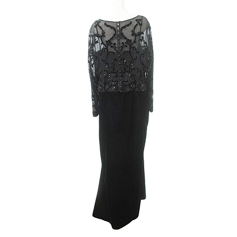 中古】エスカーダ ESCADA 美品 パーティ シースルー ラメ ドレス 中古】エスカーダ ESCADA 美品 パーティ シースルー ラメ ドレス