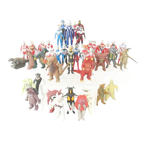 中古】ウルトラマン ULTRA MAN 怪獣 フィギュア 人形 ソフビ お
