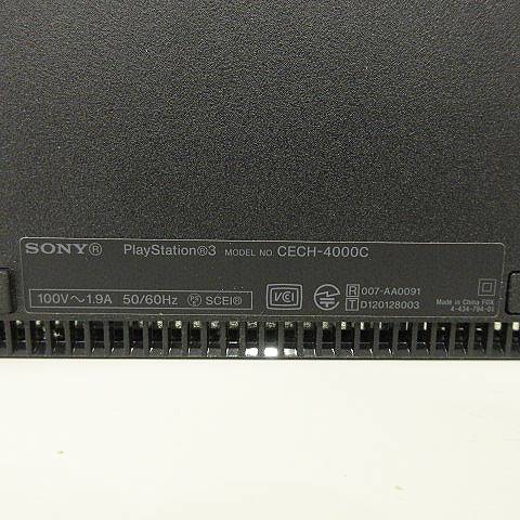 中古】SONY ソニー PlayStation3 PS3 本体 CECH-4000C 500GB