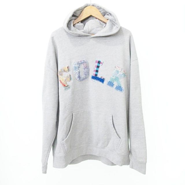 【中古】ケンタッキーボーイテイラー KENTUCKY BOY TYLER 美品 ロゴ フーディ パーカ 裏起毛 スウェット XL