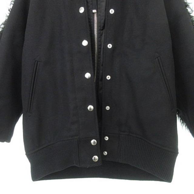 【中古】ディーゼルブラックゴールド DIESEL BLACK GOLD 美品 フェイクファー ラムウールブルゾン アウター コート 36 中古】ディーゼルブラックゴールド DIESEL BLACK GOLD 美品 フェイク