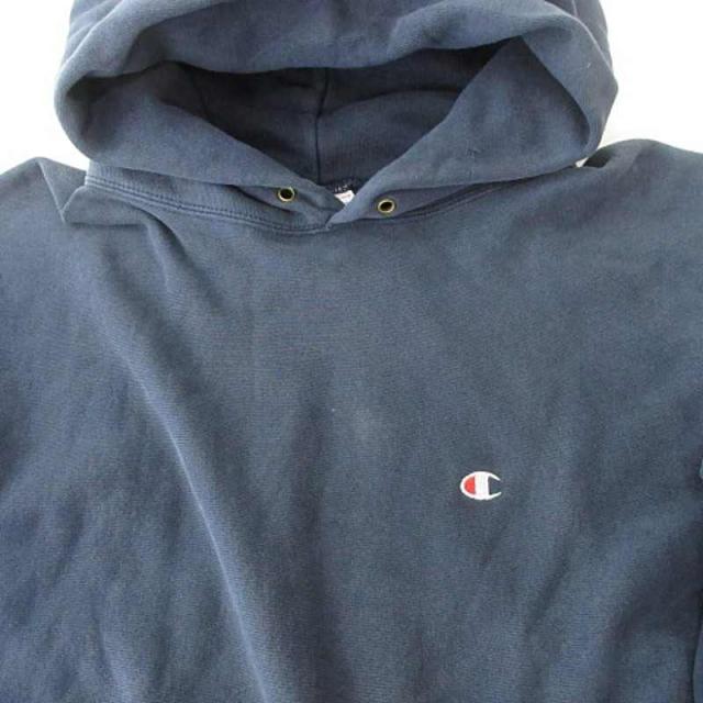 90s champion リバースウィーブ 無地 ネイビー USA製 フェード 90's【USA製】【ビンテージ】【チャンピオン】【リバースウィーブ