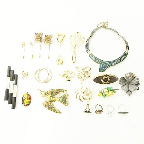 遺品整理 メッキアクセサリー まとめ売リ ③遺品整理 メッキアクセサリー アクセサリーおまとめ ネックレス