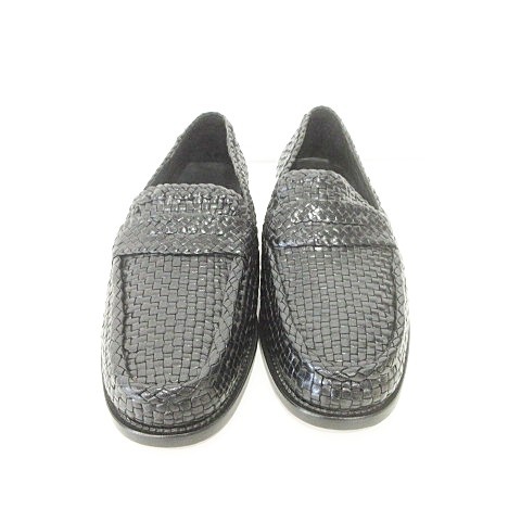 値下げ未使用品ＭＡＲＮＩローファー 中古】マルニ MARNI Woven Leather Bambi Loafer 美品 箱付き