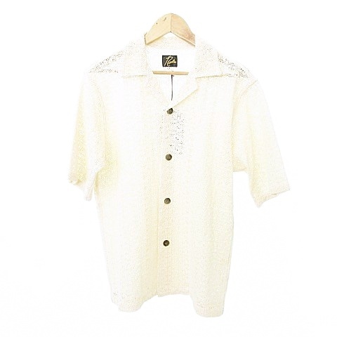 【中古】未使用品 ニードルス ニードルズ Needles ×END. タグ付 Rattan Cabana Shirt カバナシャツ NS1651 日本製 S