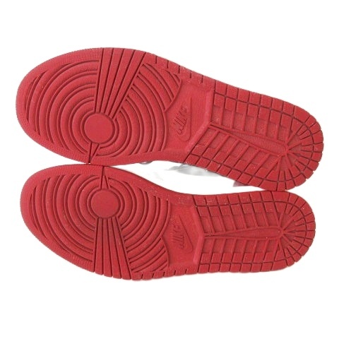 【中古】ナイキ NIKE Air Jordan 1 Retro High OG "Bred Toe" 555088-610 スニーカー 27.5cm ブレッド 赤黒 メンズ