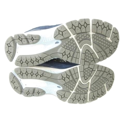 【中古】ニューバランス NEW BALANCE M2002RAS サファリ別注 スニーカー ローカット 27.5cm 紺 ネイビー メンズ