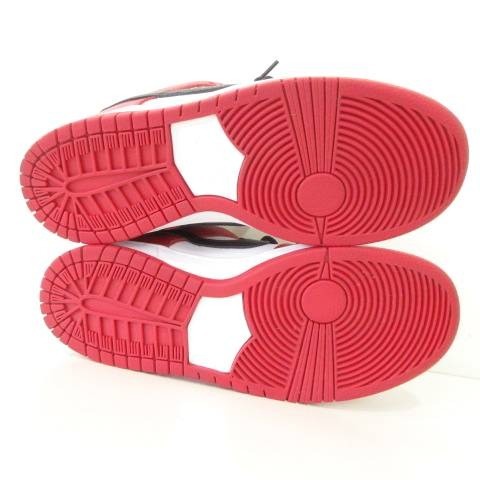 【中古】ナイキ BQ6817-600 SB ダンク ジェーパック シカゴ スニーカー 23.5cm 赤 レディース