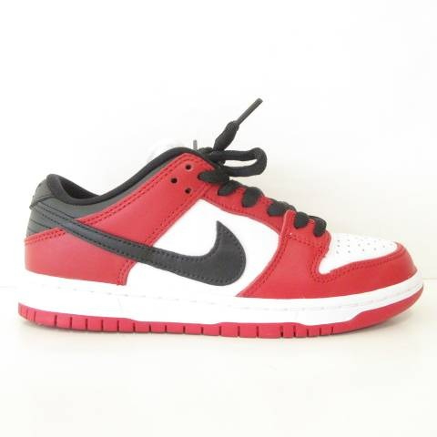 【中古】ナイキ BQ6817-600 SB ダンク ジェーパック シカゴ スニーカー 23.5cm 赤 レディース