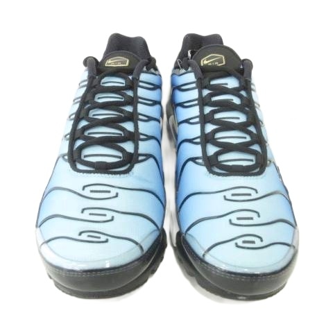 【中古】未使用品 ナイキ タグ付き DX0755 001 25年 エアマックスプラス ハイパーブルー スニーカー 27.5cm 青 メンズ