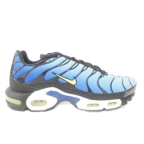 【中古】未使用品 ナイキ タグ付き DX0755 001 25年 エアマックスプラス ハイパーブルー スニーカー 27.5cm 青 メンズ