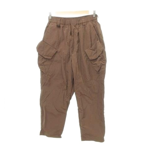 【中古】コンフィアウトドアガーメント CMF2202-P02C プレフューズ パンツ ナイロン 無地 薄手 XLサイズ 茶 ブラウン