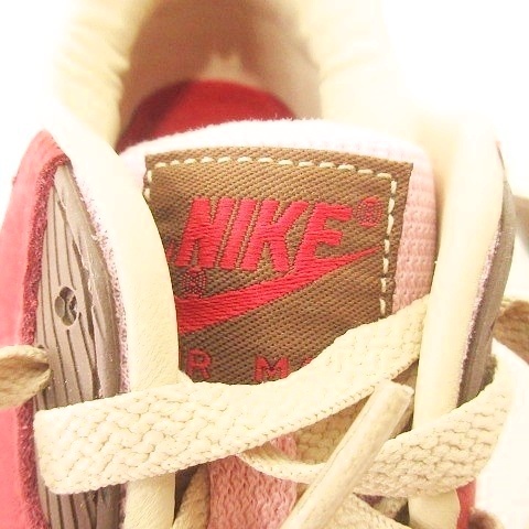 【中古】未使用品 ナイキ NIKE Air Max 90 "Bacon"(2021) CU1816-100 エアマックス 90 ベーコン US8 26cm 赤系 メンズ