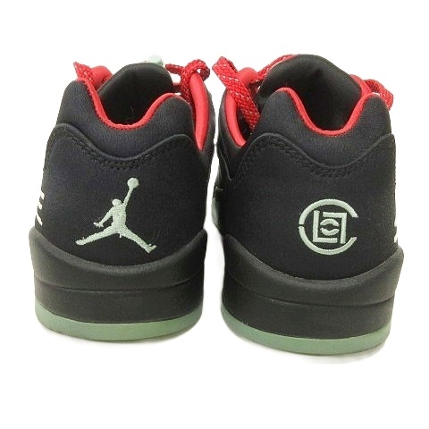 【中古】ナイキ NIKE CLOT Air Jordan 5 Low "Jade 5 Low" DM4640-036 エアジョーダン 5 スニーカー 26.5cm 黒メンズ