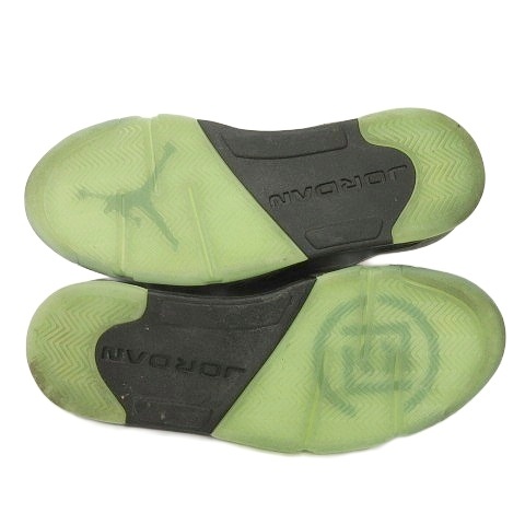 【中古】ナイキ NIKE CLOT Air Jordan 5 Low "Jade 5 Low" DM4640-036 エアジョーダン 5 スニーカー 26.5cm 黒メンズ