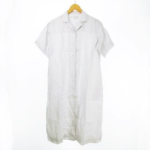 中古 無印良品 シャツワンピ ワンピース 開襟 半袖 ロング マキシ Xs S ゆったりシルエット ポケットあり リネンの通販はau Pay マーケット ブランド古着のベクトル