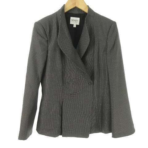 中古】アルマーニ コレツィオーニ ARMANI COLLEZIONI ドット ダブル