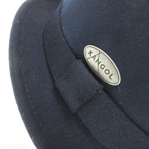 【中古】カンゴール KANGOL K0212CO LOTEFELT PORK PIE HAT ポークパイハット ショートブリムハット 帽子 ロゴ  USA製｜au PAY マーケット