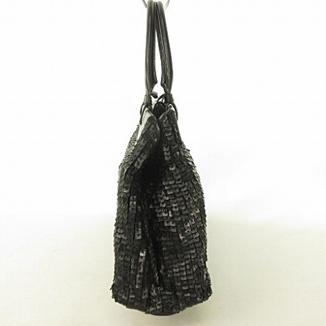 中古】ボッテガヴェネタ BOTTEGA VENETA 茶タグ ハンドバッグ レザー