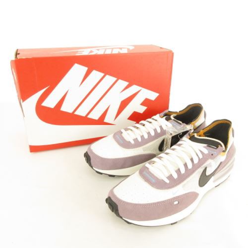 【中古】未使用品 ナイキ NIKE Waffle One SE DX3282-133 ワッフル ワン スニーカー 白 紫 US10 28cm  IBO39｜au PAY マーケット