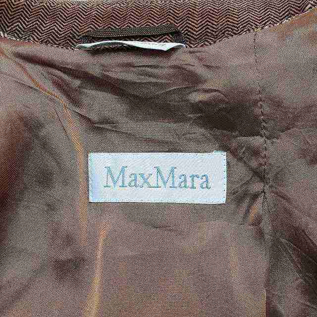 HOT100%新品 マックスマーラ MAX MARA 白タグ ヘリンボーンジャケット