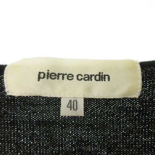 中古】ピエールカルダン Pierre Cardin ラメ ニット セーター 半袖